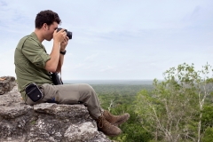 La Selva vista desde La Danta